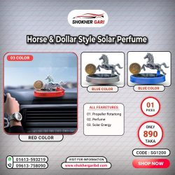 Horse & Dollar Style Solar Perfume