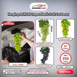 Hanging Artificial Grapes Plastic Fruit Car Decor