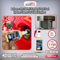 Bullsone shot 500ml Standard Total Fuel System Cleaner for Diesel Engines