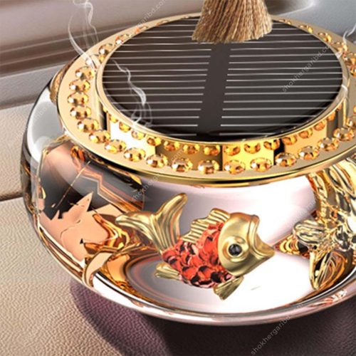 Calyrex Hanging Car Fish Style Solar Air Freshener - Image 6