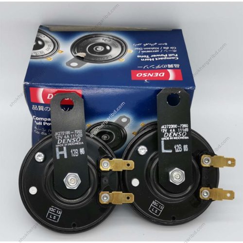 Car Genuine 12W Denso Compact Horn - Image 1