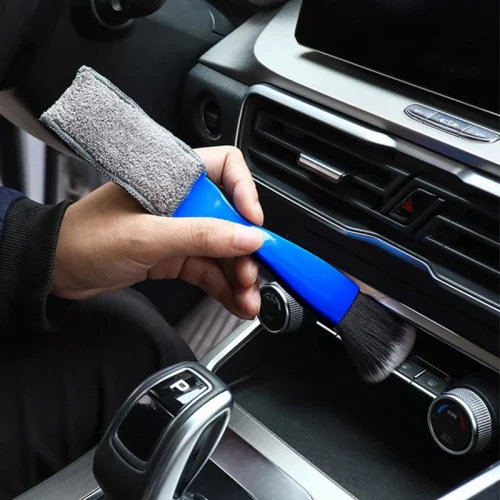 Car Dust Cleaning Brush Double Head 1pcs - Image 1