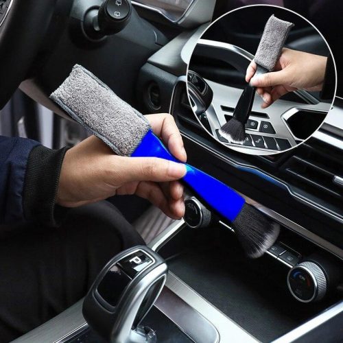 Car Dust Cleaning Brush Double Head 1pcs - Image 4