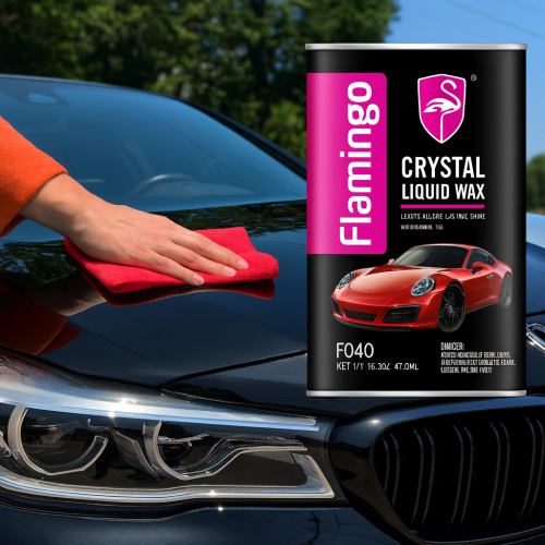 Flamingo Crystal Liquid Wax 473ml - Image 1
