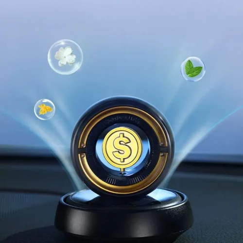 Gold Dollar Coin Solar Car Air Fresheners - Image 7