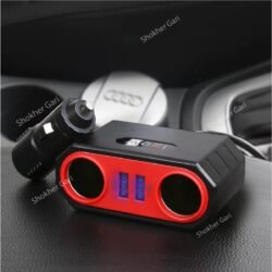 Car Fast 2 Socket With 2 USB