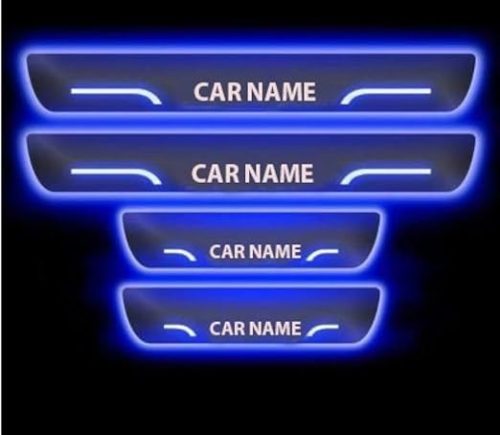 M/Y/P LED Car Door Footstep  Sill Plates Door 4pcs/2pcs Set - Image 4