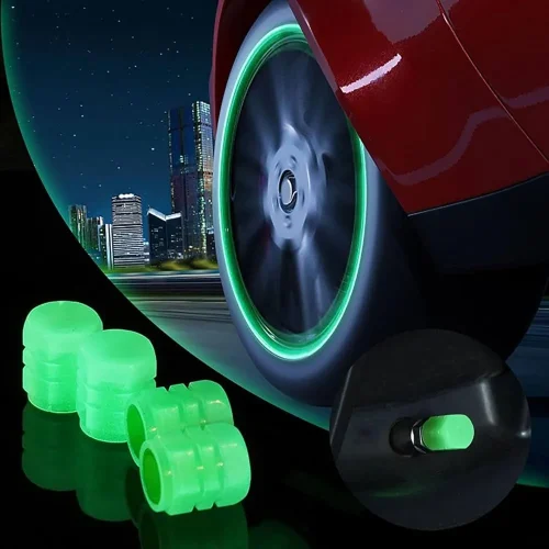 Radiant Car Tire Valve Cap 4 Pcs Set - Image 9