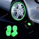 Radiant Car Tire Valve Cap 4 Pcs Set