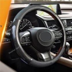 Matt Carbon Car Steering Wheel Cover