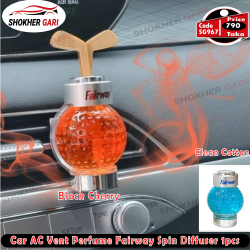 Car AC Vent Perfume Fairway Spin Diffuser 1pcs