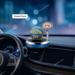 Multi Color Basketbal Solar Car Air fresher