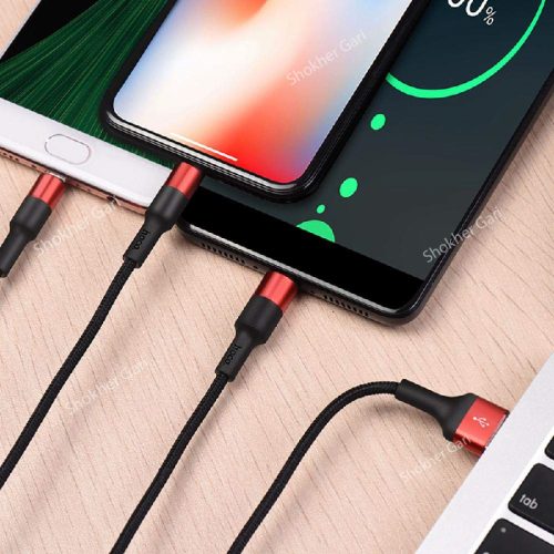 HOCO X26 Charging Cable 3 in 1 - Image 3