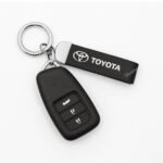 Simple Design Carbon Car Keyring