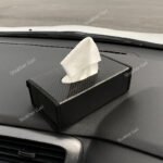 Portable Carbon Fiber Car Tissue Box