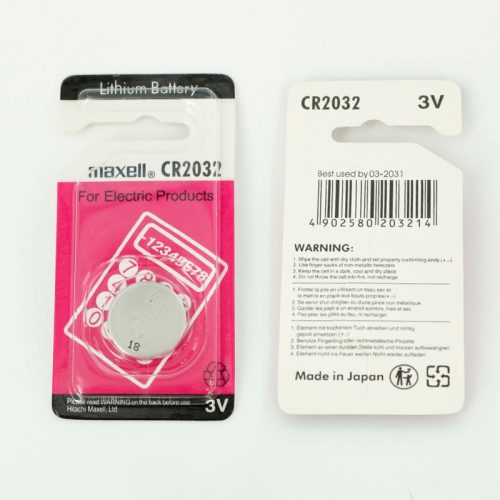 Car Remote Battery Maxell  3V Lithium - Image 3