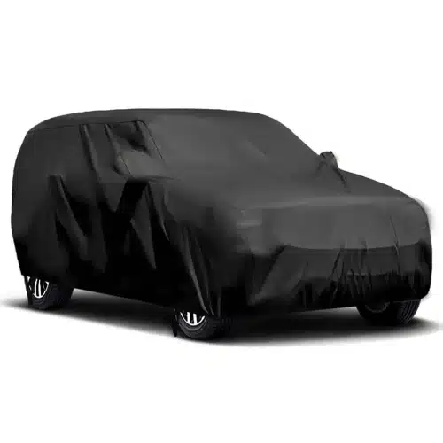 M/Y/P  Mid Size SUV Cover \ Car Cover \ Dust Cover \ Car Body Cover Umbrella Fabric 90% Water Resistant - Image 4