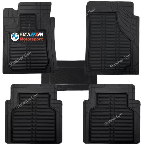 4D Luxury PVC Soft Floor mat 5pcs set - Image 24