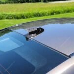 Wind Power Shark Fin Antenna Universal LED Colorful Lights