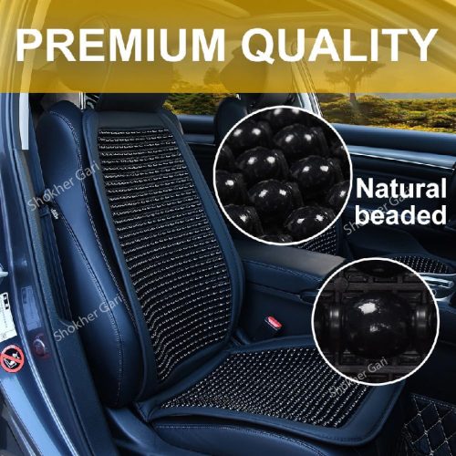 1pcs Wood Beaded Car Seat Cushion Cover - Image 1