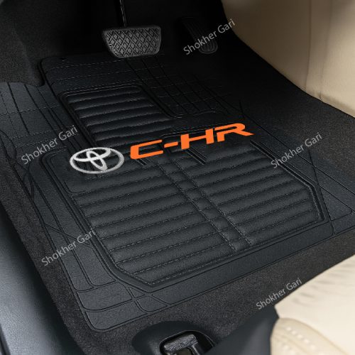 4D Luxury PVC Soft Floor mat 5pcs set - Image 20