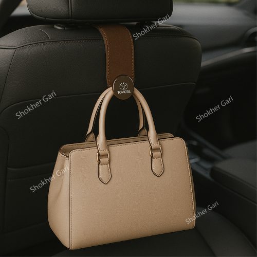 1Pcs Suede Hook Car Seat Headrest - Image 1