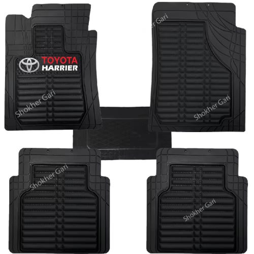 4D Luxury PVC Soft Floor mat 5pcs set - Image 15