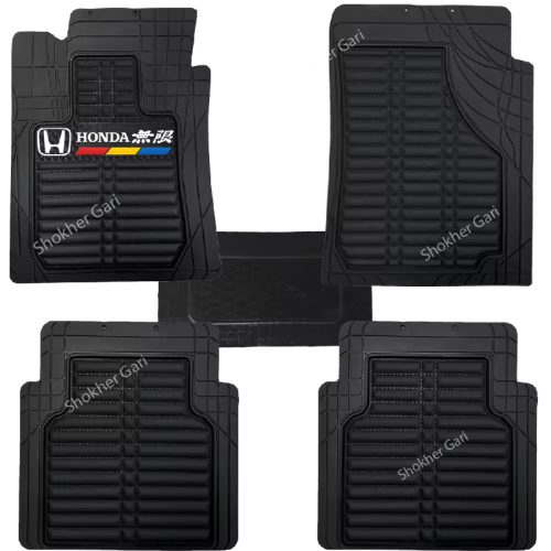 4D Luxury PVC Soft Floor mat 5pcs set - Image 13