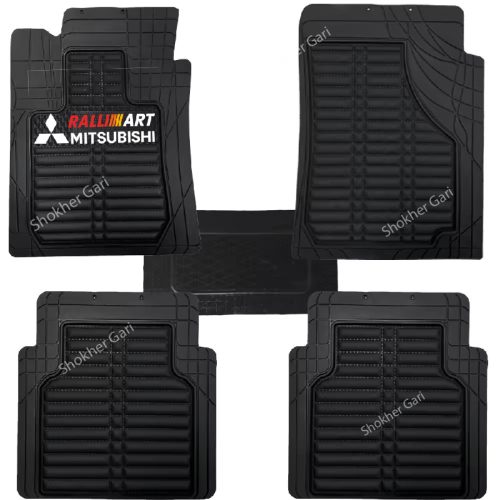 4D Luxury PVC Soft Floor mat 5pcs set - Image 5
