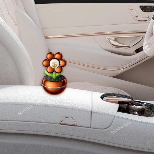 1 Pcs Flower Dollar Solar Air freshener - Image 3