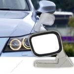 Car Bonnet Mirror Nickel Chrome Adjustable Rearvie  2 Pieces – 1 Setw Assistant