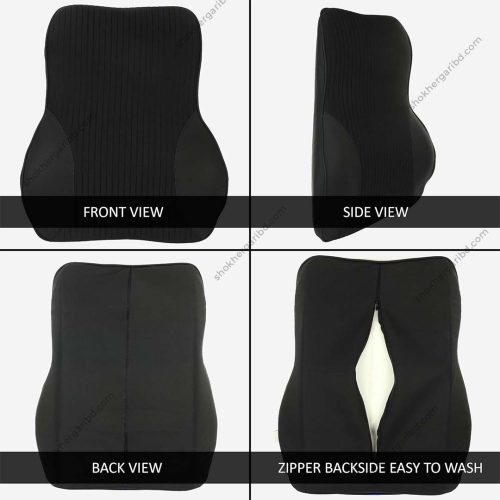 Car Premium Liner Design Back Pillow Lumber Support - Image 7