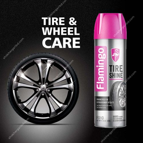 Flamingo Tire Shine 500ML 1 Pices - Image 5