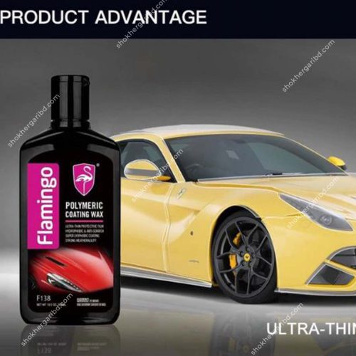 Flamingo Polymeric Coating Wax 300 ML 1 Pices - Image 5