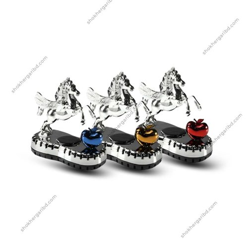 Car Solar FLY Horse  Air Freshener Scent Aromatherapy - Image 7