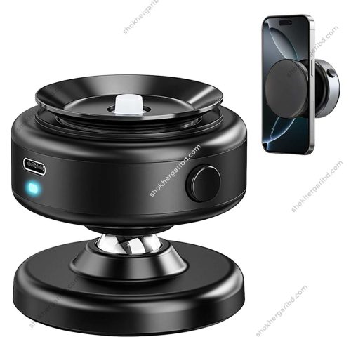 Magnetic Suction Cup Mobile Holder - Vacuum System  Rechargeabl - Image 4