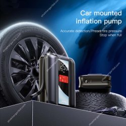 Yesido VC04 Car Portable Air Pump  Inflator Pump Wireless, Multifunctional Air Pump – 150PSI 4000mAh