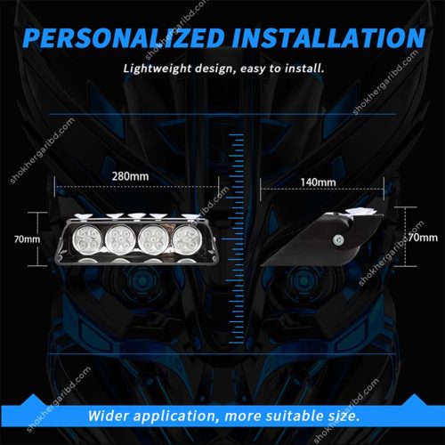 Car (S16) Dashboard VIP LED Police Light - Image 5