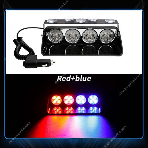 Car (S16) Dashboard VIP LED Police Light - Image 3