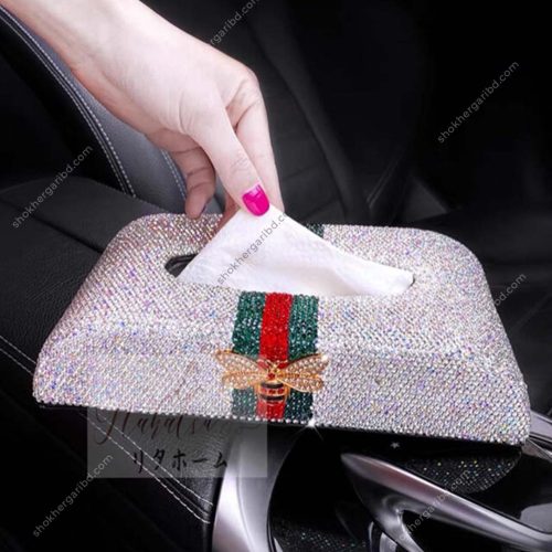 Luxury Tissue Box Glittering Tissue Box International Brand - Image 5