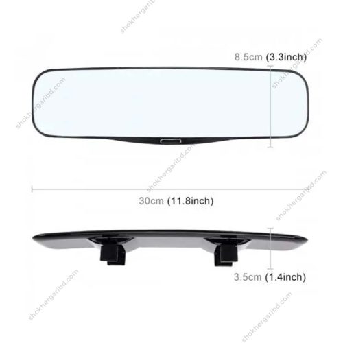 Universal Panaromic Inner Car Interior Rearview Mirror - Image 2
