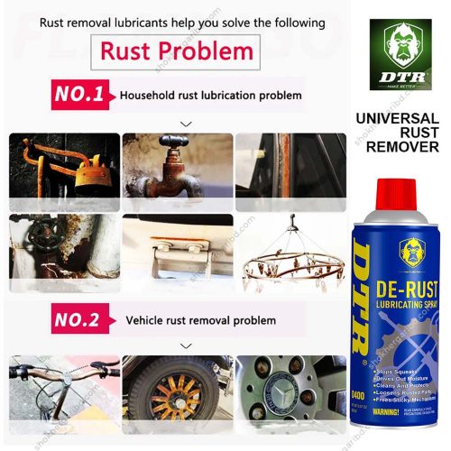 DTR De-Rust Lubricating Spray 450 ml - Image 3
