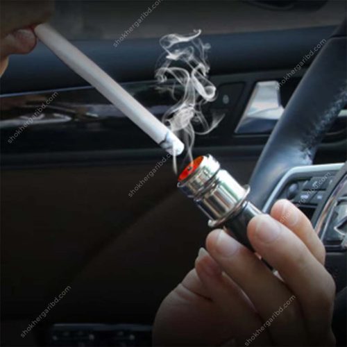Car Cigarette Auto Lighter with Socket Set (DC 12V) - Image 1