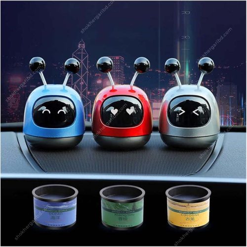 Car Robot Cartoon Dashboard Perfume - Image 6