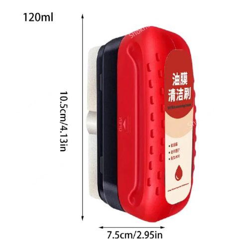 1 pcs Car Windshield Water Oil Film Cleaning Brush - Image 2