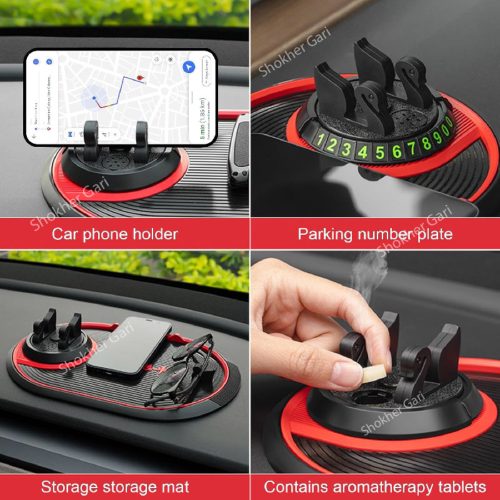 1 pcs Strip Anti-Slip Phone Holder Pad with Pad - Image 7