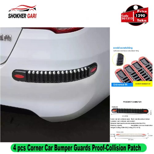 Corner Car Bumper Guards Proof-Collision Patch - Image 1