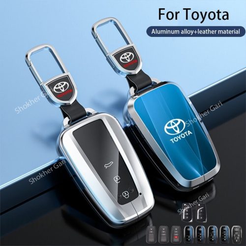 Metal Glossy Gun Color Remote Cover 2,3,4 Button - Image 2