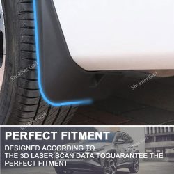 Super Soft Universal Car Mudguard 4pcs set 