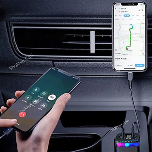 KSC-1069 Bluetooth FM Transmitter Car Charger - Image 2